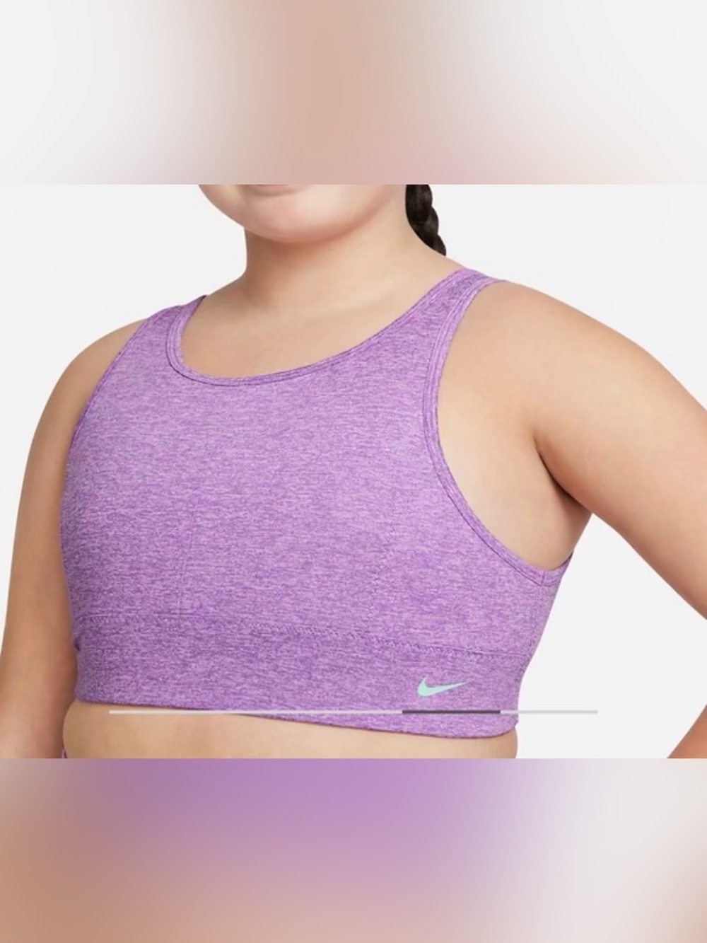 Nike Big Girls Lightly Lined Sports Bra Size XL